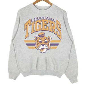 Vintage Louisiana State University Tigers Sweatshirt LSU Tigers Football shirt